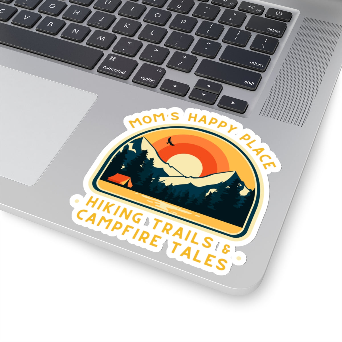 Mom's Happy Place Sticker