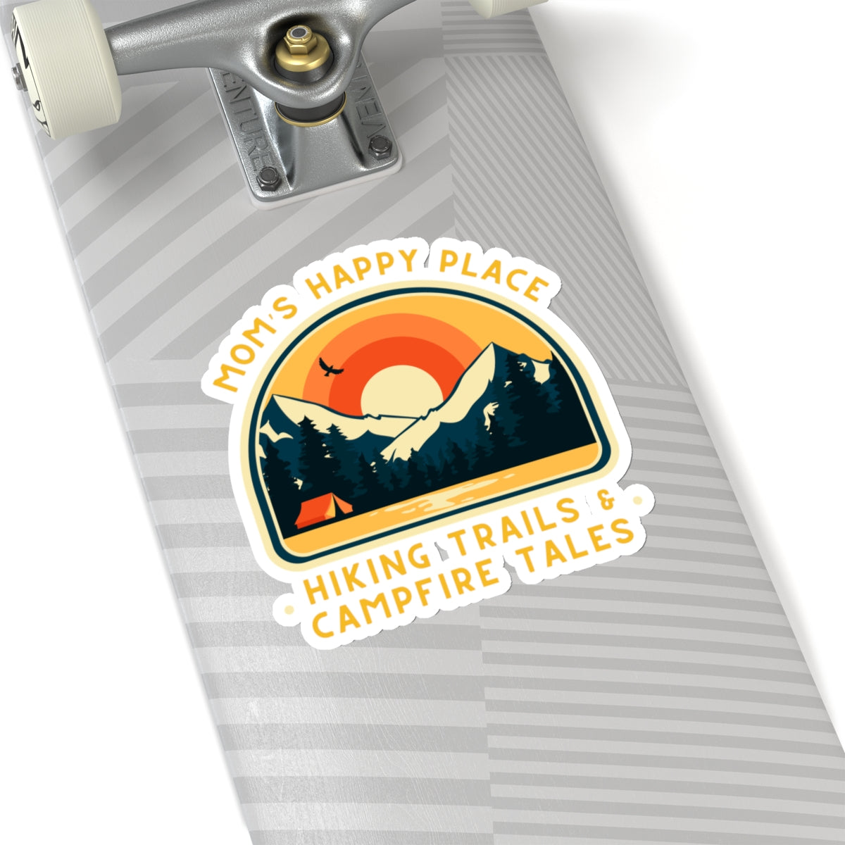 Mom's Happy Place Sticker