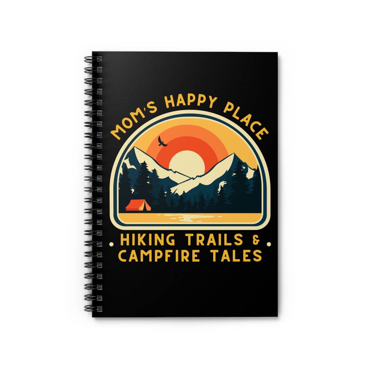 Mom's Happy Place Notebook