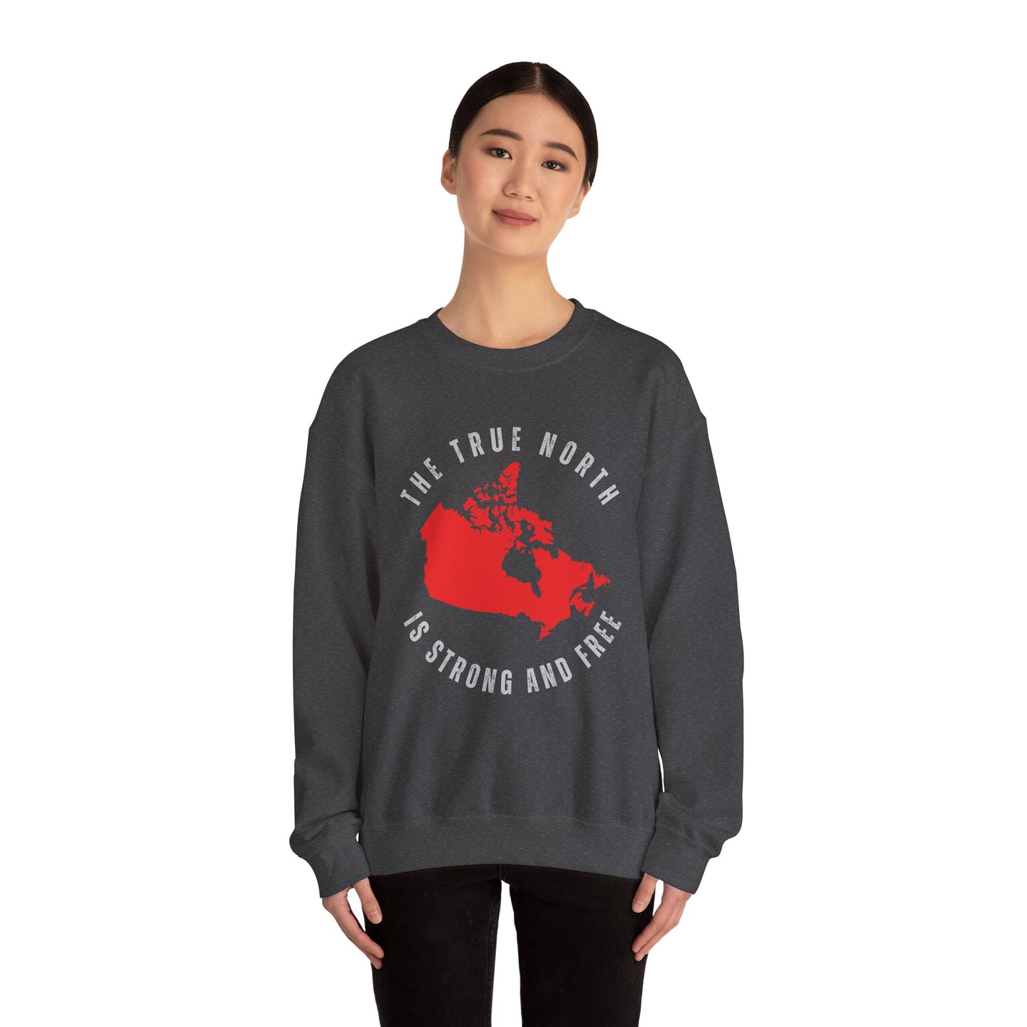 The True North Canadian Map Sweatshirt