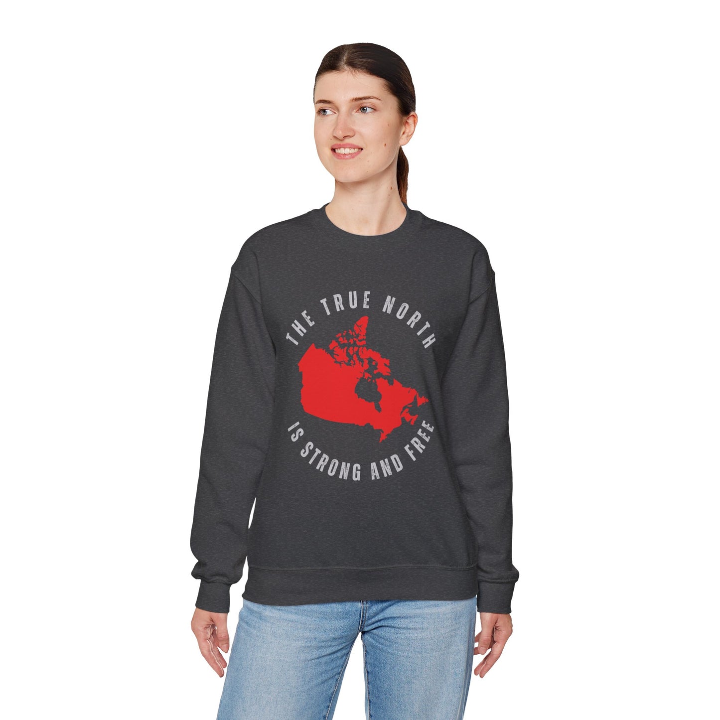The True North Canadian Map Sweatshirt
