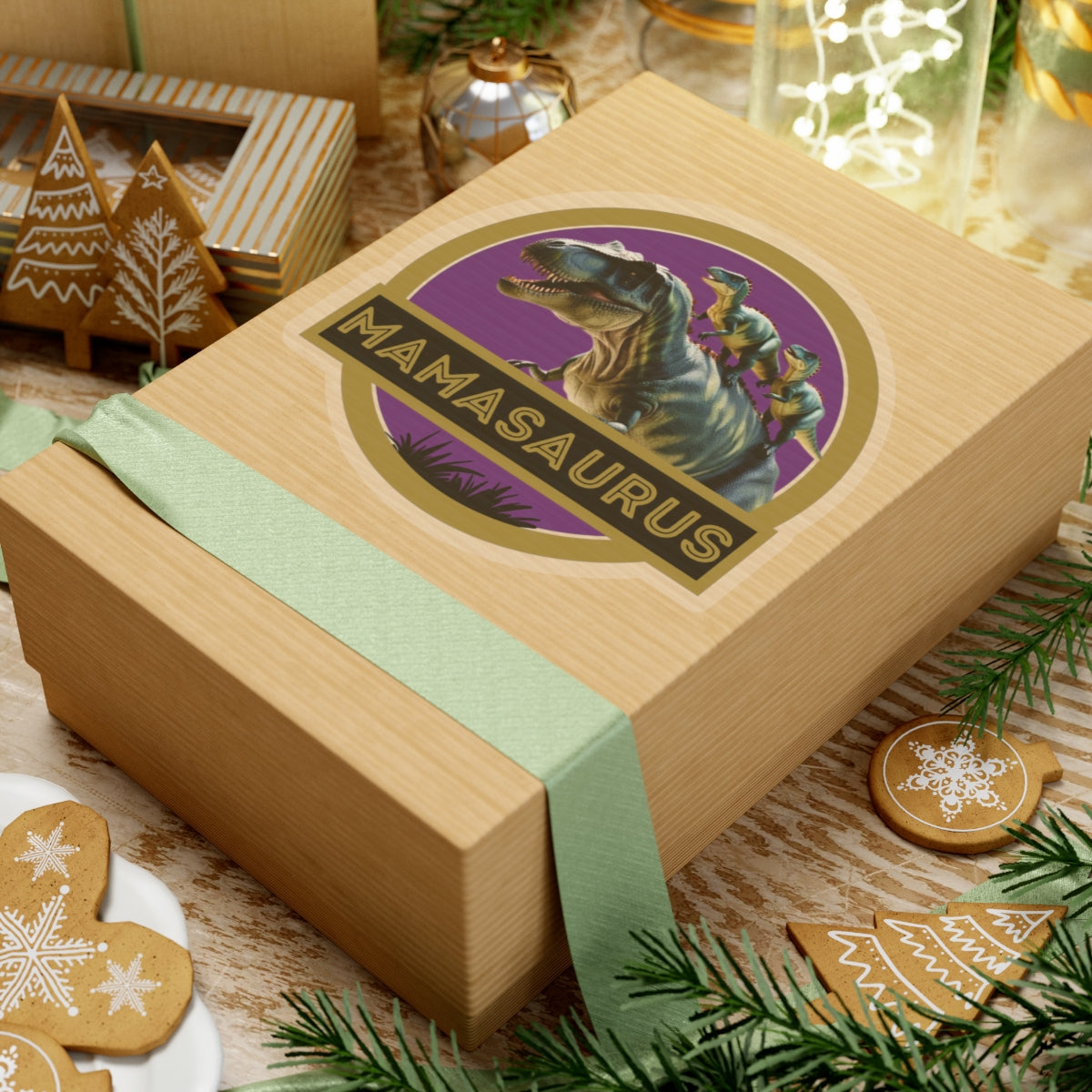 Mama Dinosaur Sticker