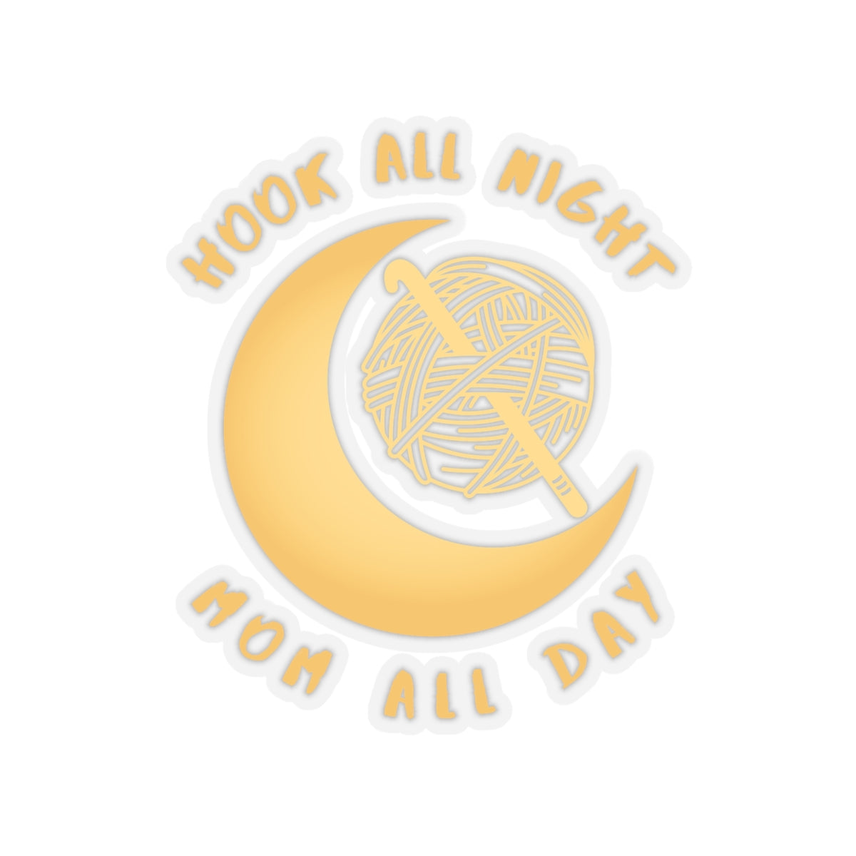 Hook All Night Sticker
