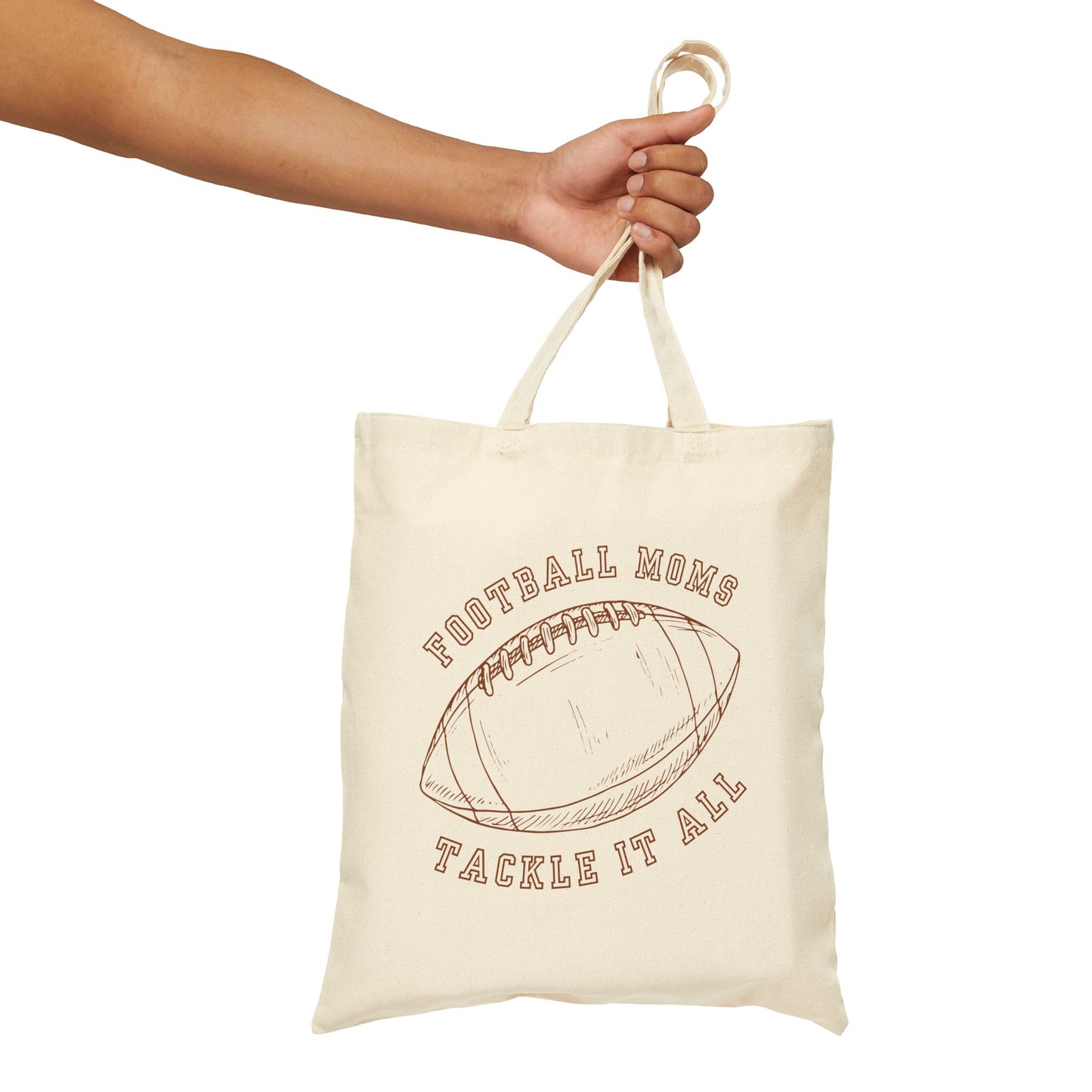 Football Moms Tote Bag