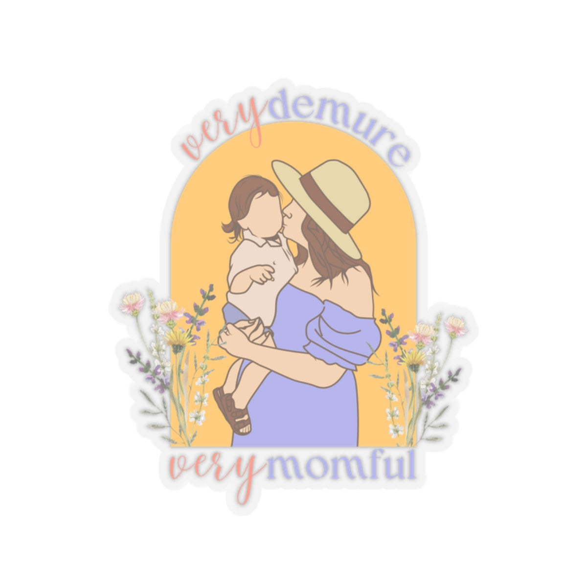 Very Demure Sticker