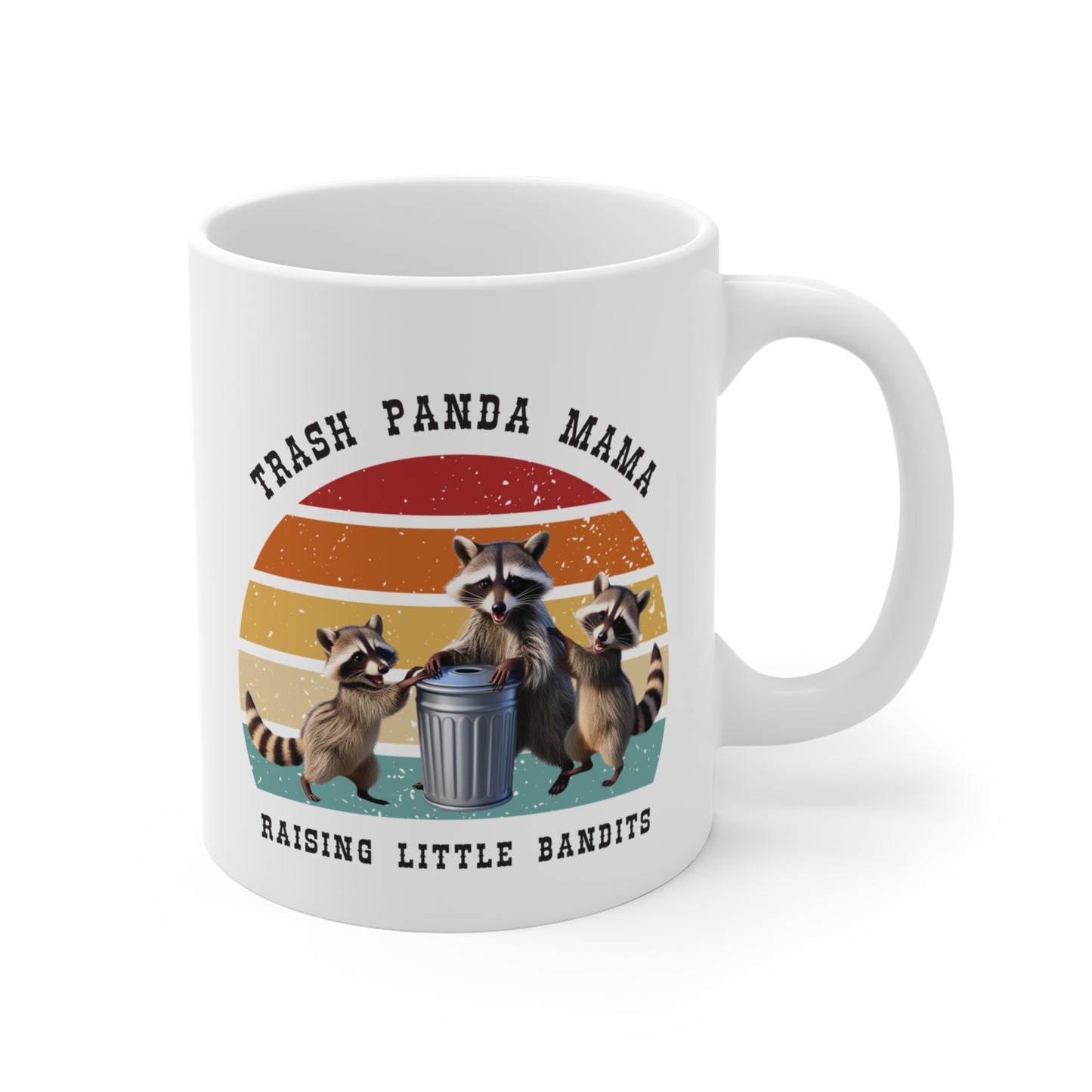 raccoon mug