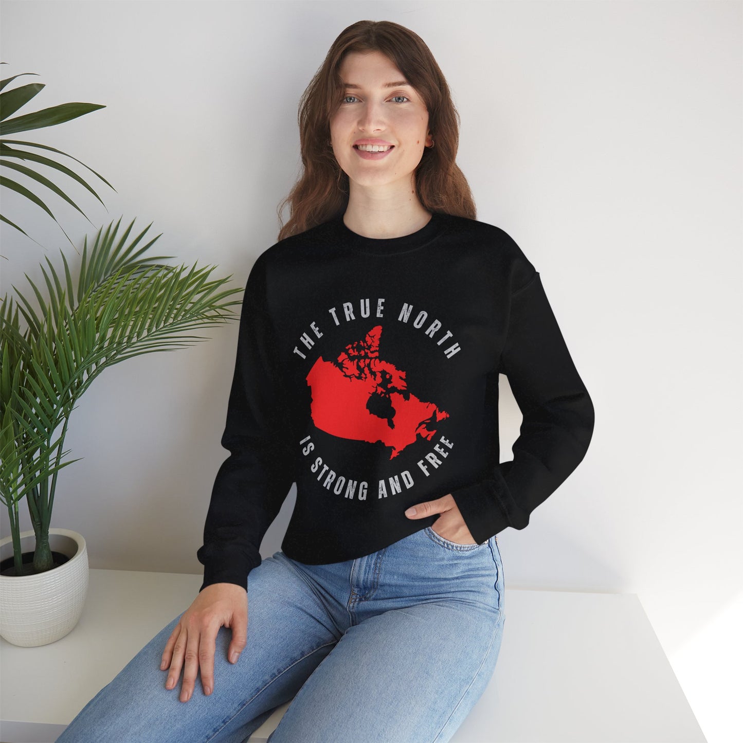 The True North Canadian Map Sweatshirt