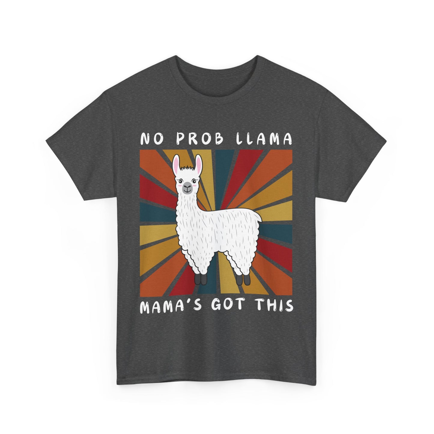 Llama Mama Retro T-Shirt