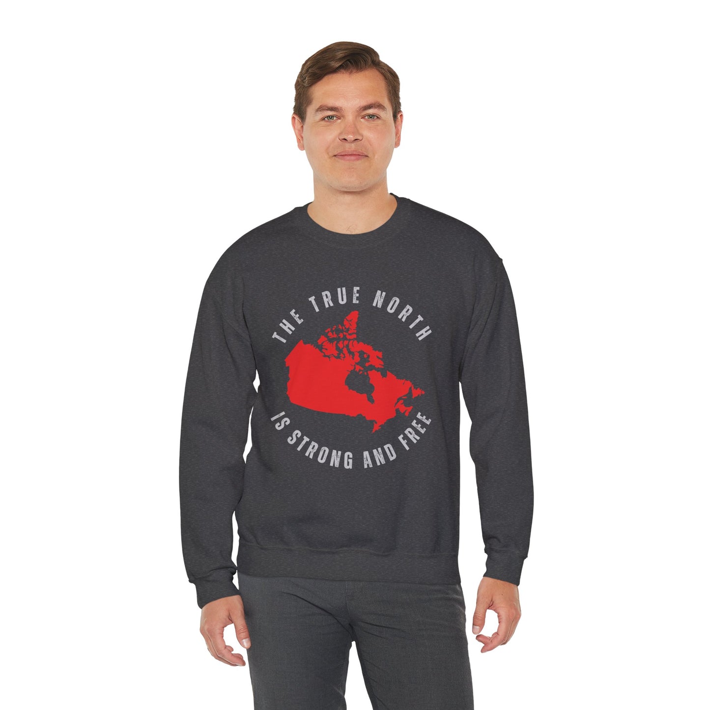 The True North Canadian Map Sweatshirt
