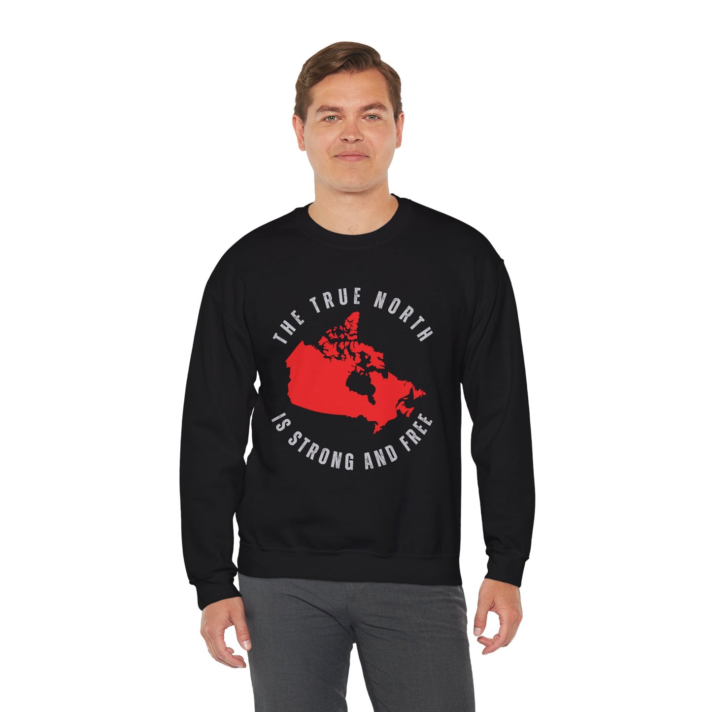 The True North Canadian Map Sweatshirt