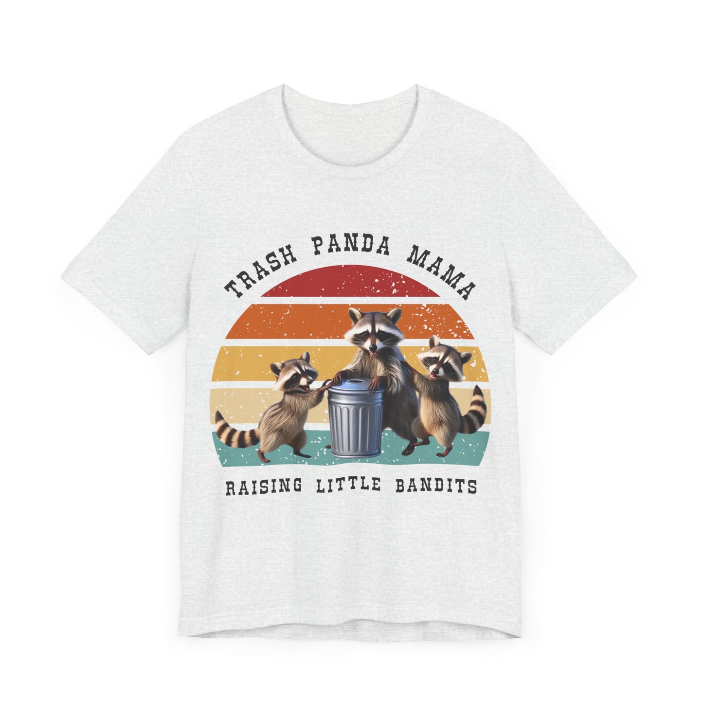 Trash Panda Raccoon Retro T-Shirt