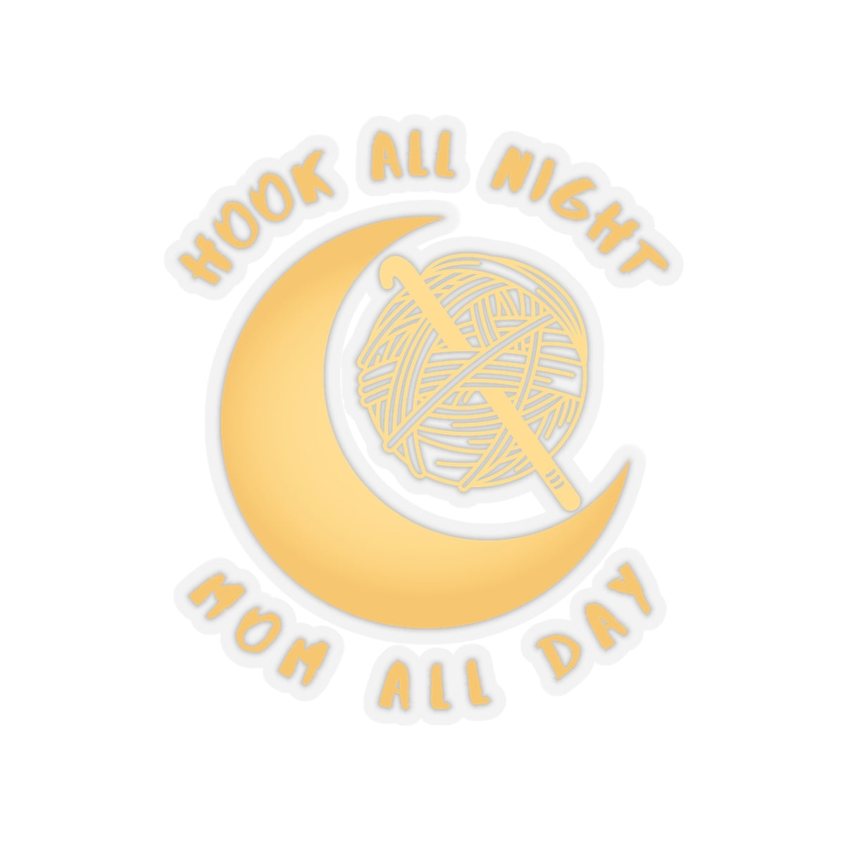 Hook All Night Sticker