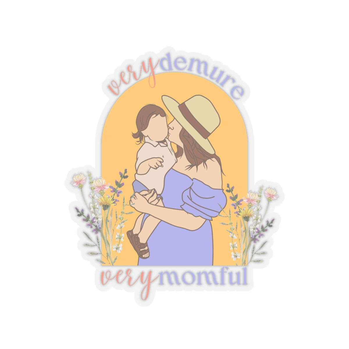 Very Demure Sticker
