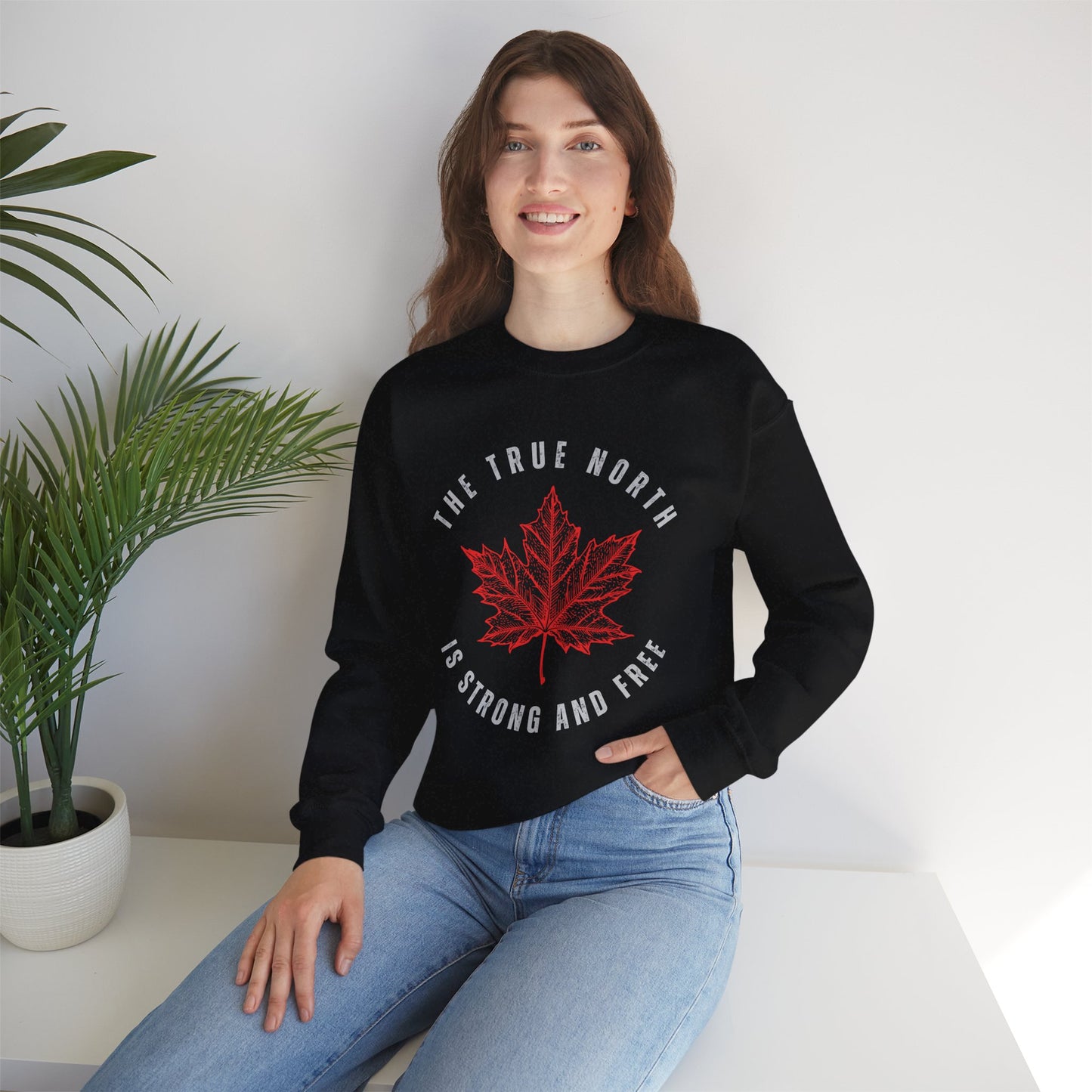 The True North Canadian Maple Leaf Sweatshirt