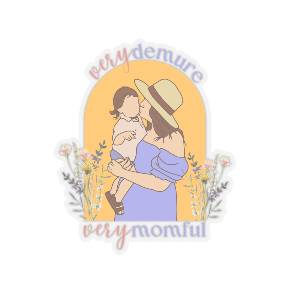 Very Demure Sticker