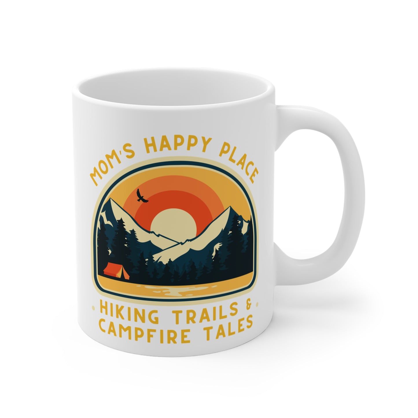 Mom's Happy Place Mug