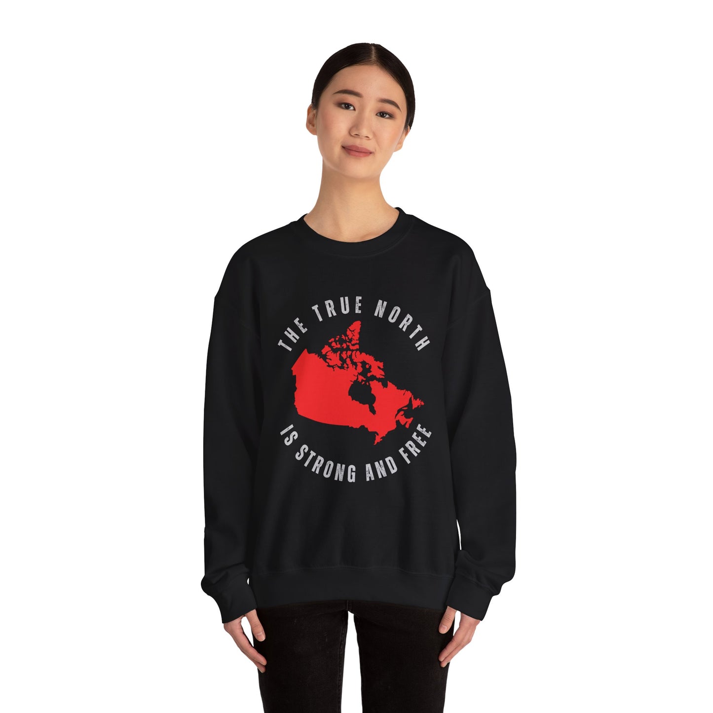 The True North Canadian Map Sweatshirt