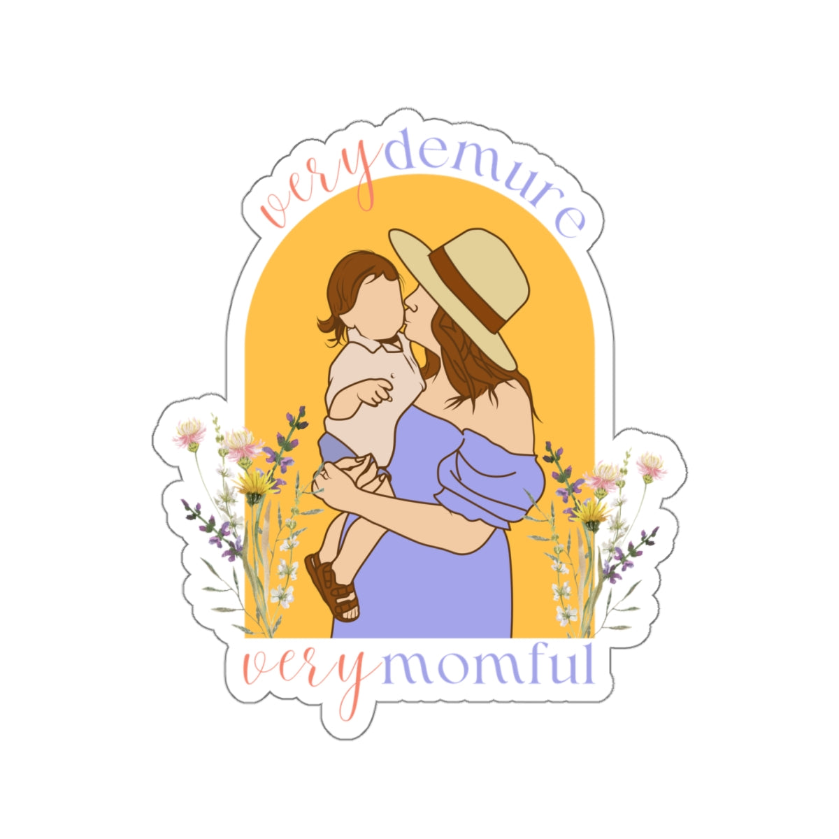 Very Demure Sticker