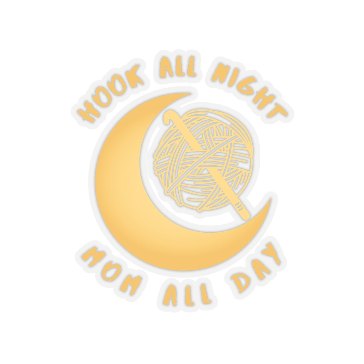 Hook All Night Sticker