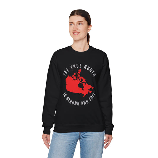 The True North Canadian Map Sweatshirt